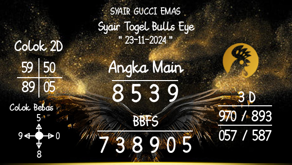 SYAIR GUCCI EMAS - Syair Togel Bulls Eye