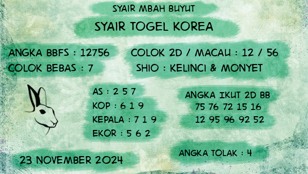 Syair Mbah Buyut - Syair Korea