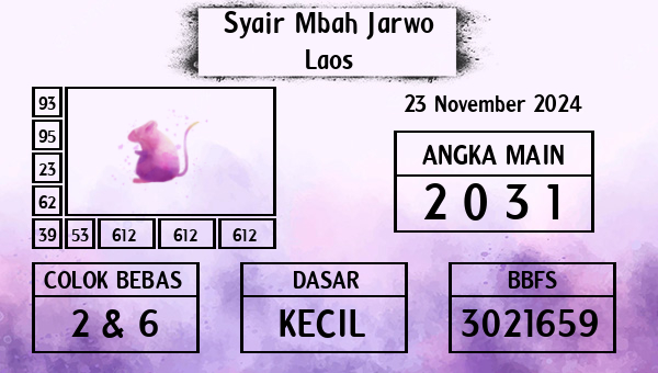 Syair Mbah Jarwo - Laos