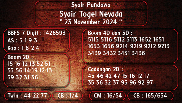 Syair Pandawa - Syair Togel Nevada