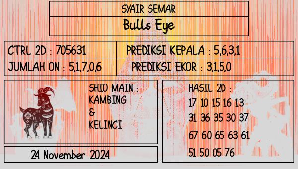 SYAIR SEMAR - Bulls Eye