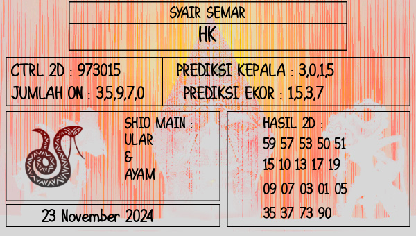 SYAIR SEMAR - HK