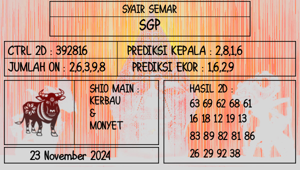 SYAIR SEMAR - SGP