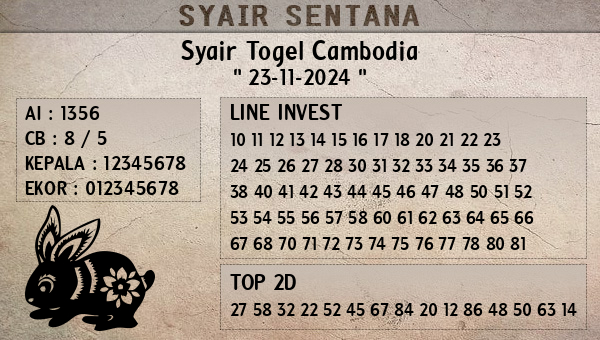  - Syair Togel Cambodia