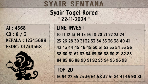  - Syair Togel Korea