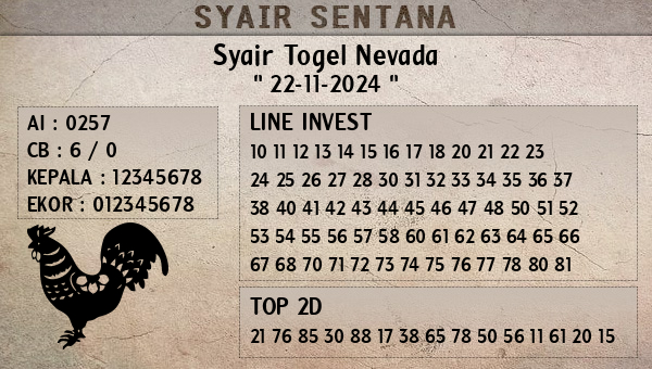  - Syair Togel Nevada