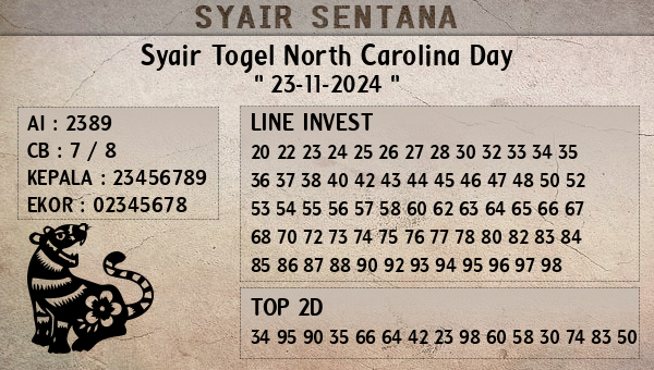  - Syair Togel North Carolina Day