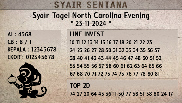  - Syair Togel North Carolina Evening