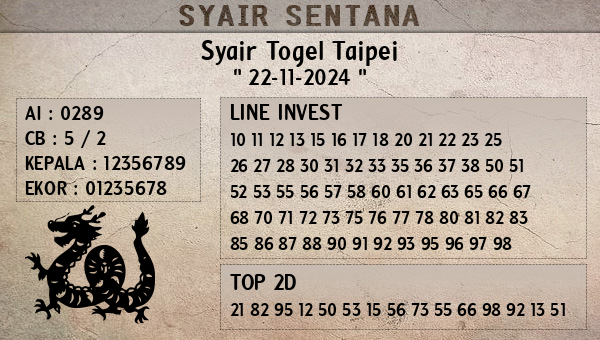  - Syair Togel Taipei